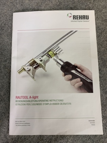 802662-7 Press tool / Assembly tool Reau Klauke Rautool A-Light