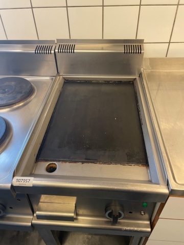 907957-3 Frying table and stove on stand Metos 40-SEFT-CE