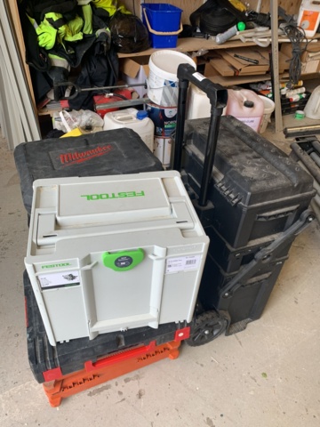 916436-4 Toolbox Stanley fatmax 8 empty boxes