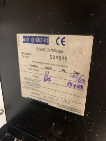 914155-9 Coffee machine wittenborg FB5100 Max