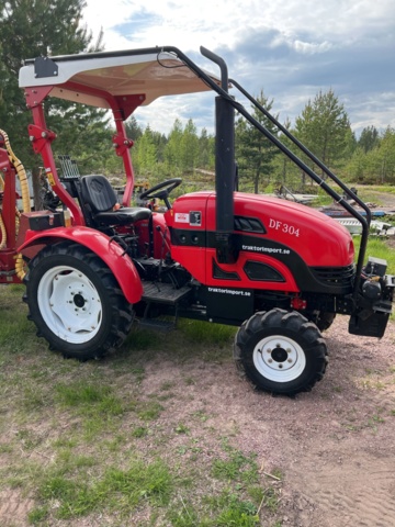 896774-3 Skogsmaskin  DF 304 +Kranman T3500  timmervagn 30-50 kran