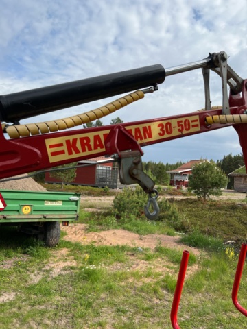 896774-32 Skogsmaskin  DF 304 +Kranman T3500  timmervagn 30-50 kran
