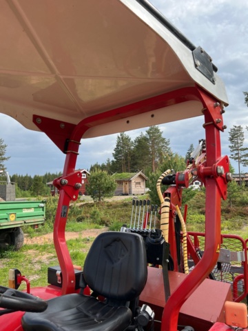 896774-20 Skogsmaskin  DF 304 +Kranman T3500  timmervagn 30-50 kran