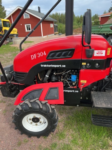 896774-13 Skogsmaskin  DF 304 +Kranman T3500  timmervagn 30-50 kran