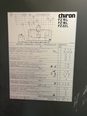 916907-19 Chiron FZ 18L CNC Multipurpose 2001