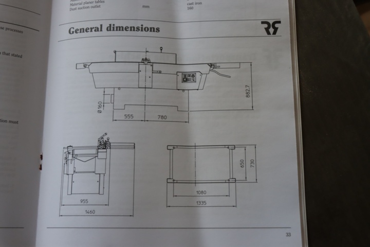 788247-13 Robland S510 Planer