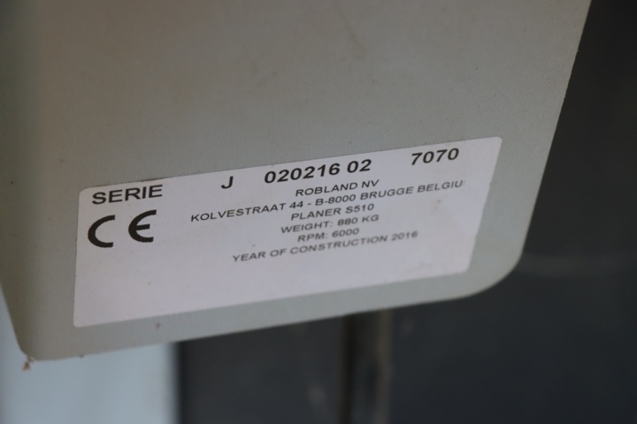 788247-18 Robland S510 Planer