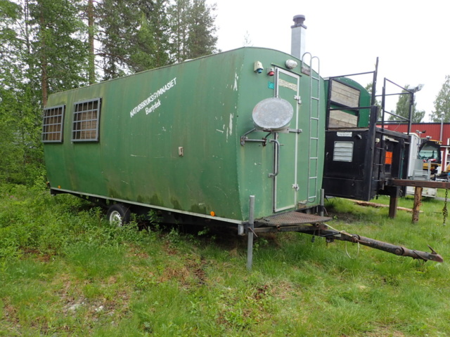 861782-1 Wheels / forest barracks Norrlandsvagnen (repair object)