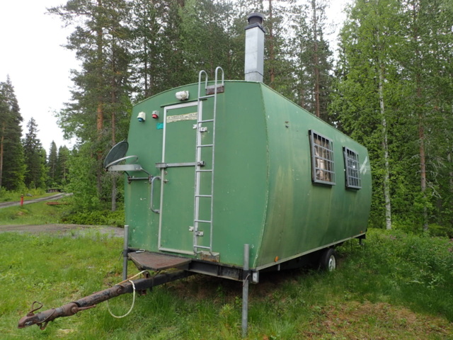 861782-5 Wheels / forest barracks Norrlandsvagnen (repair object)