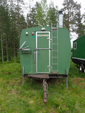 861782-6 Wheels / forest barracks Norrlandsvagnen (repair object)