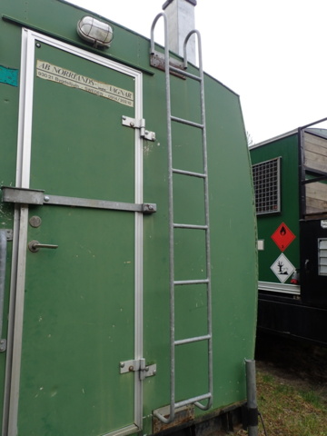 861782-15 Wheels / forest barracks Norrlandsvagnen (repair object)