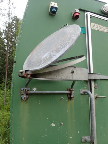 861782-19 Wheels / forest barracks Norrlandsvagnen (repair object)