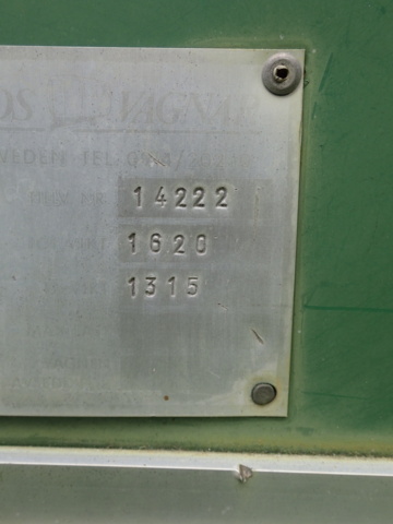 861782-39 Wheels / forest barracks Norrlandsvagnen (repair object)