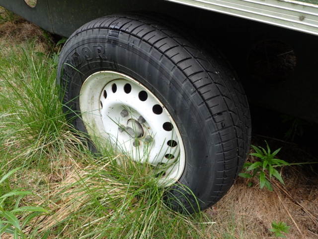 861782-53 Wheels / forest barracks Norrlandsvagnen (repair object)