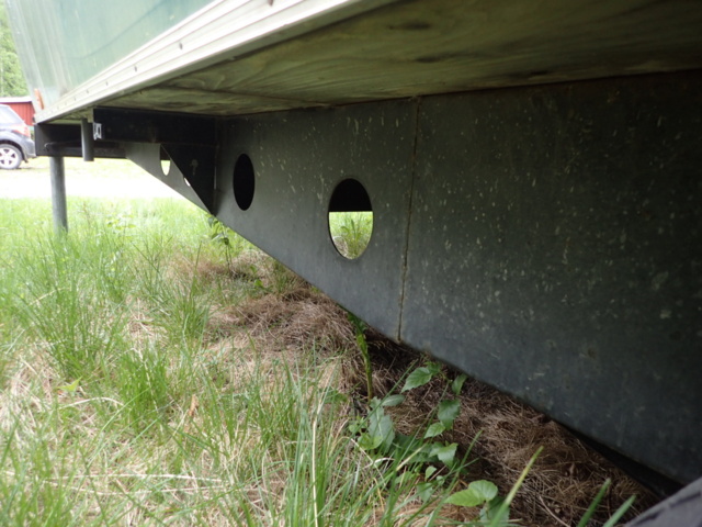 861782-56 Wheels / forest barracks Norrlandsvagnen (repair object)