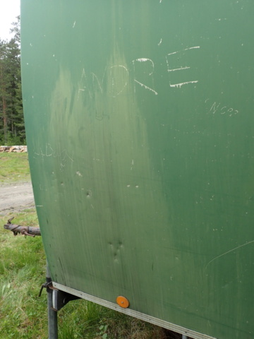 861782-59 Wheels / forest barracks Norrlandsvagnen (repair object)