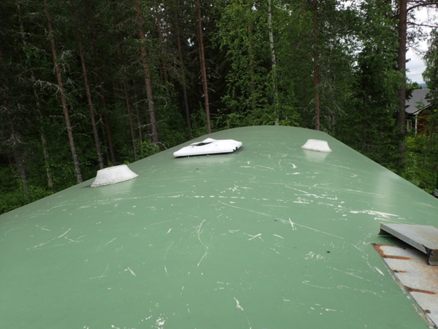 861782-61 Wheels / forest barracks Norrlandsvagnen (repair object)