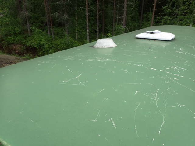 861782-62 Wheels / forest barracks Norrlandsvagnen (repair object)