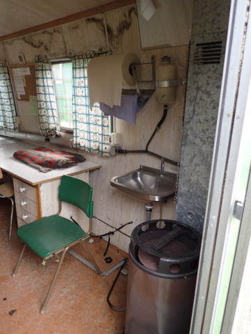 861782-73 Wheels / forest barracks Norrlandsvagnen (repair object)