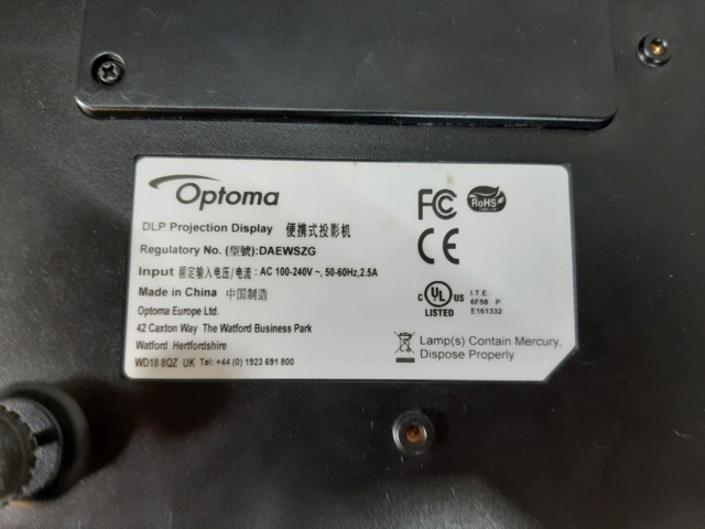 868364-7 Projectors x2 - Optoma DLP (C2E)