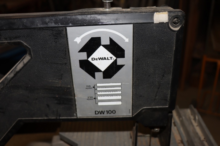 788358-2 Dewalt DW 100 band saw