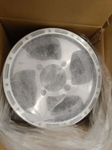 887507-4 2 new Bronco alloy wheels ATV 12x7 "137x4