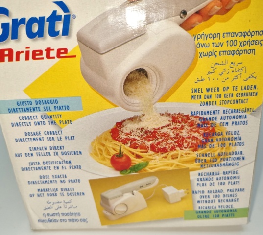919098-6 2 pcs Ariete automatic parmesan shredder - Shipping included