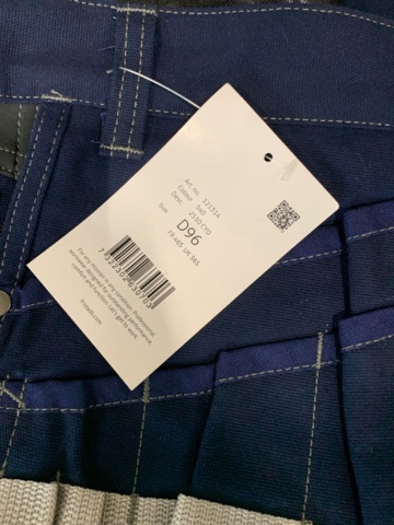 918614-8 6 par hantverksbyxor Fristads Gen Y stretch  - Olika storlekar