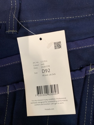 918614-7 6 par hantverksbyxor Fristads Gen Y stretch  - Olika storlekar