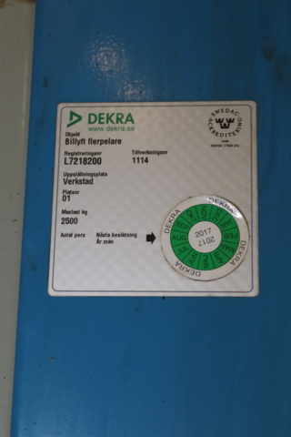 919154-6 2- pillar lift 2.5 tons