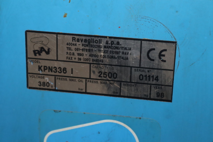 919154-8 2- pillar lift 2.5 tons