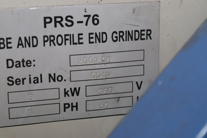 919160-5 Tube and profile end Grinder Uni-Tech PRS-76