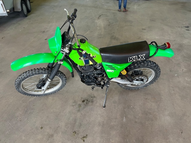 895642-2 Kawasaki 250 enduro KLX -80-tal