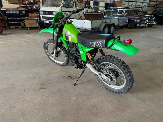 895642-3 Kawasaki 250 enduro KLX -80-tal