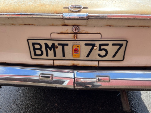 895648-17 Opel Rekord Coupé 1.9 S Manual 90hp - 1968 (repair item)