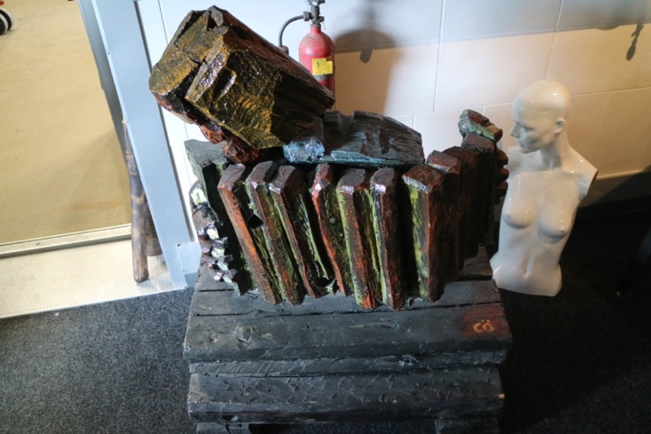 886758-9 Accordion sculpture by Calle Örnemark