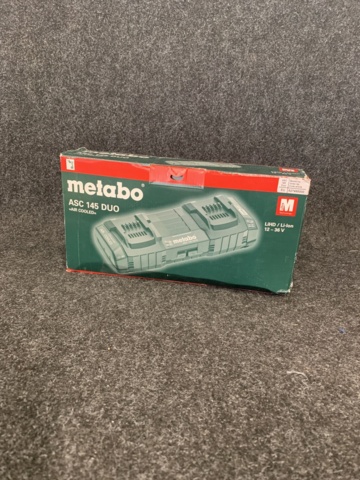 918652-2 Dual quick charger Metabo ASC 145 DUO