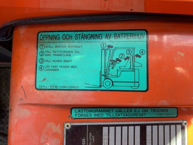 908193-12 Counterbalance truck Toyota Atlet repair item