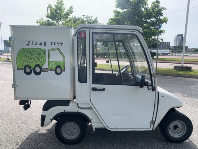 908201-6 Electric car Melex 845 -2014