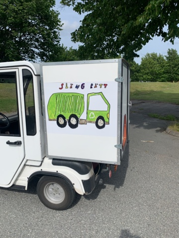 908201-12 Electric car Melex 845 -2014