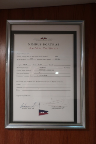 918559-116 Nimbus 300 R, 2x Volvo Penta KAD 300