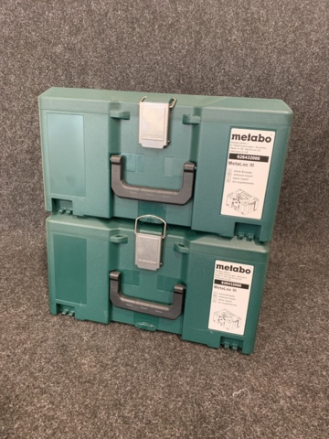 919398-2 2 storage boxes Metabo METALOC III