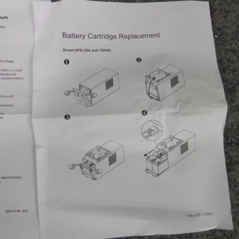 912470-3 12v battery, 7 Ah 2 pcs APC Genuine RBC