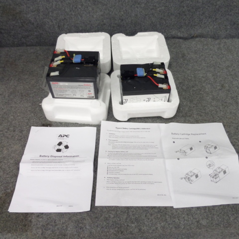 912470-1 12v battery, 7 Ah 2 pcs APC Genuine RBC