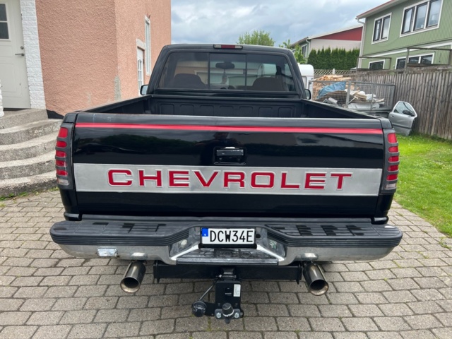 895668-4 Chevrolet Silverado K1500 Single Cab 5.7 V8 4WD - 1997