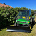 886760-25 John Deere Gator HPX 4x4 diesel with plow & K-trolley