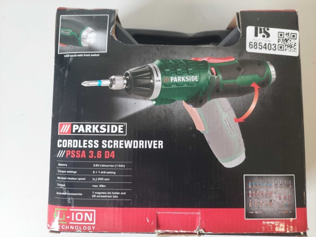 882363-4 Screwdriver Parkside