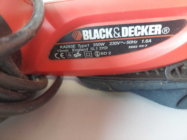 882368-4 Grinding machine Black & Decker KA293E