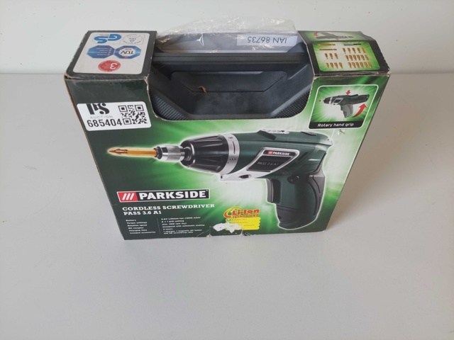 882375-1 Screwdriver Parkside Pass 3.6 A!