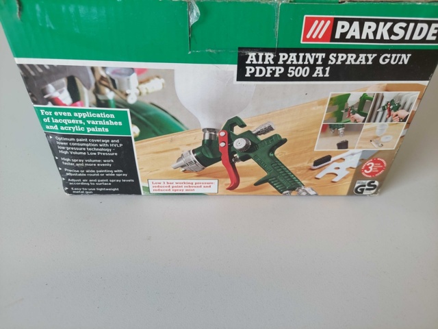 882388-2 Paint spray Compressed air Parkside